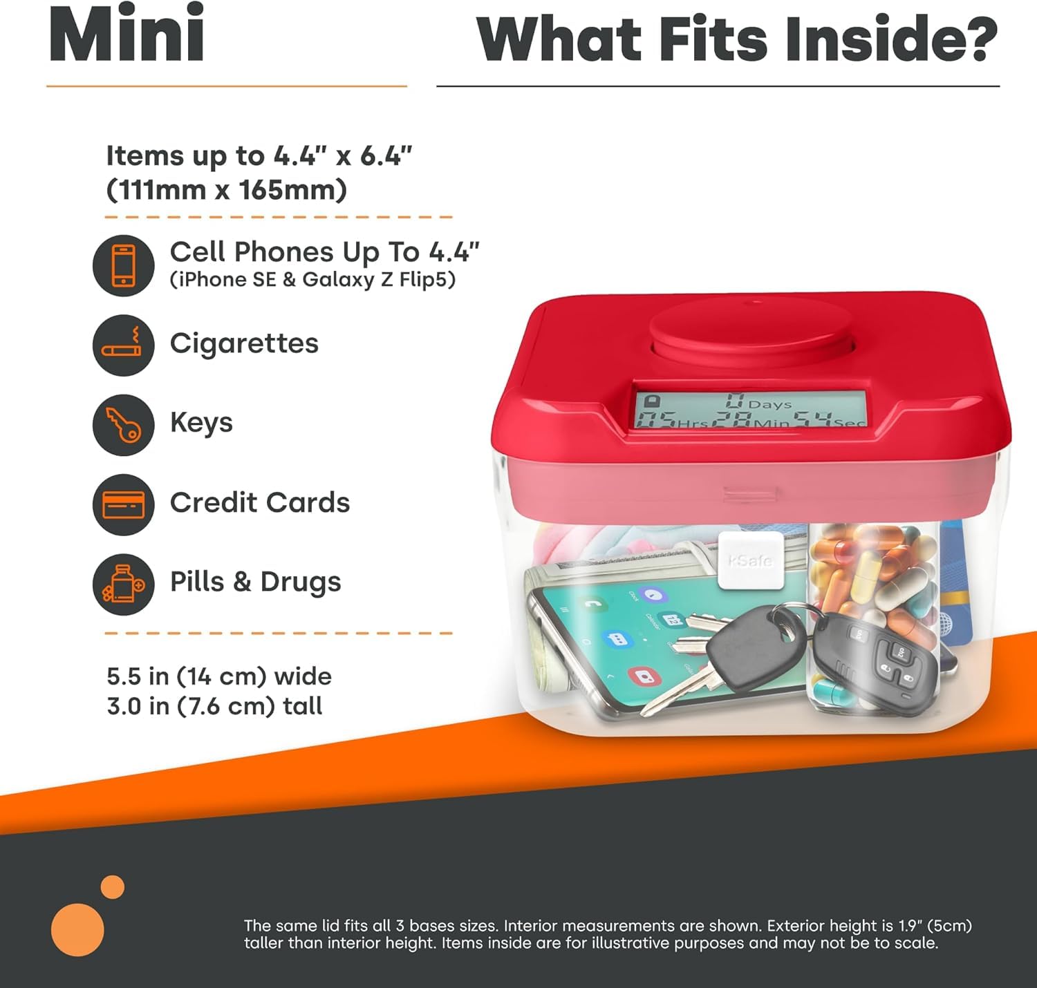 Amazon.com: kSafe Time Locking Container Mini - Habit Control